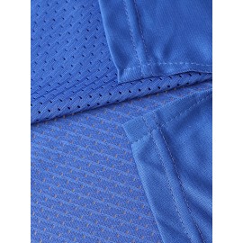 Men'S #82 Breathable V-Neck Football Jersey - Midnight Blue, Perfect For Training & Games, SizS--XXXL