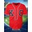 Men's Premium #5 Embroidered Baseball Jersey - Breathable, Moisture-Wicking, Short Sleeve, Stretchy Training Shirt for Competition & Casual Wear