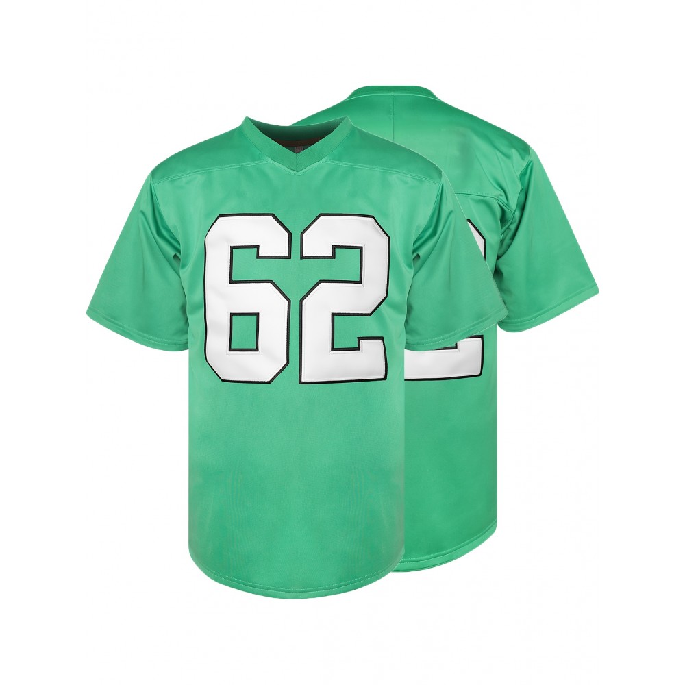 Men's #62 Breathable Football Jersey - V-Neck, Casual & Training Wear, Polyester, Machine Washable - Sizes S to 3XL Men's #62 Breathable Football Jersey - V-Neck, Casual & Training Wear, Polyester, Machine Washable - Sizes S to 3XL
