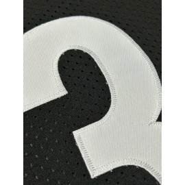 Men'S #43 Embroidered Polyester Sports Jersey - V-Neck, Slight Stretch, Versatile for Running, Training, Hiking | Casual & Festive Outdoor Athletic Top