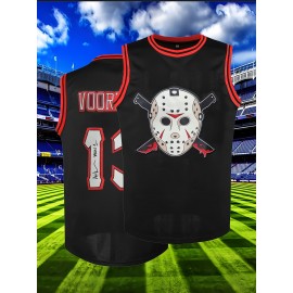 Men's #13 Black Basketball Jersey - Breathable Embroidered 