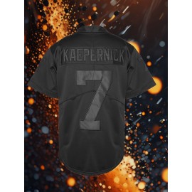 Men's #7 Embroidered Soccer Jersey - Breathable V-Neck, Casual Sports Shirt for Outdoor Activities & Parties, Sizes S-XXXL