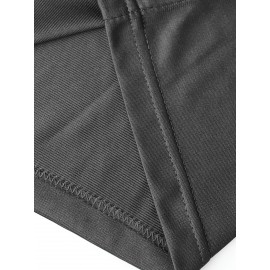 Men's #7 Embroidered Football Jersey - Breathable V-Neck Casual Sports Shirt for Outdoor Activities & Parties, Sizes S-XXXL, Black